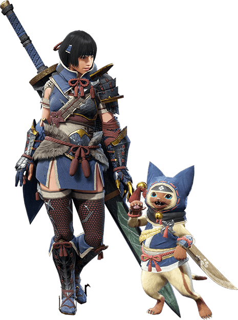 Madame aux bonnes cuisses de Monster Hunter Rise