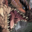 Tête d'un Rathalos